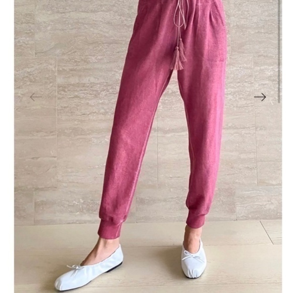 Something Navy Meghan Paperbag Sweatpants